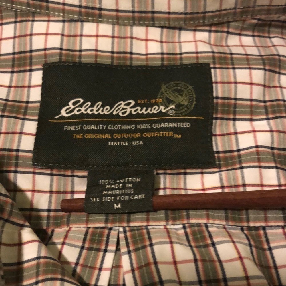 Eddie Bauer long sleeve button down shirt - Picture 2 of 8